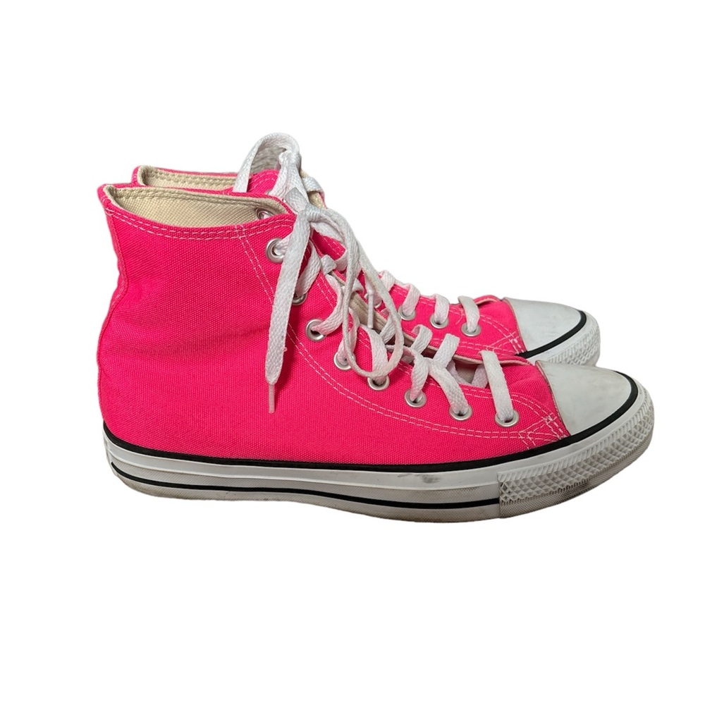 Converse All Star women’s hot pink high top shorts size 9